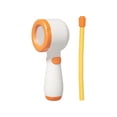 thumbnail image 4 of Carrot Shaped Baby Shower Sprinkler, 360° Adjustable Hair Washing Tool with 324 Soft Bristles, Rechargeable Battery, Suction Cup Bracket, Bath Brush & Nozzle Attachments, 4 of 9