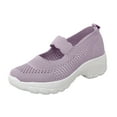 thumbnail image 4 of Mepaouo Womens Walking Shoes Non Slip Orthopedic Mary Jane Arch Support Diabetic Platform Sneakers, 4 of 5