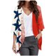 thumbnail image 1 of Cover-Ups para Mujeres Moda Casual Cardigan Día de la Independencia Impreso Cover-Up Ligero para el Hogar, 1 of 4