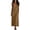 Brown, variant on Spaghetti Strap Maxi Dresses for Women Boho Open Back V Neck Long Sundress Loose FLowy Pockets Casual Summer Beach Vacation Dress