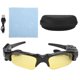 thumbnail image 1 of Bluetooth 5.0 Gafas De Sol Energía Solar Gafas Inalámbricas Auriculares Auriculares Auriculares Estéreo (Amarillo) Guardurnaity EL009972-00, 1 of 6