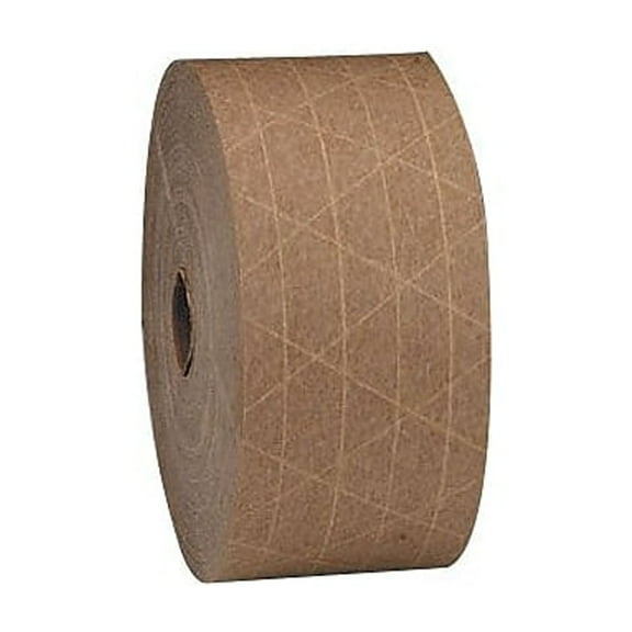 Central 235 Reinforced Tape 5.8 Mil 72mm x 375' Kraft 8/Case T906235