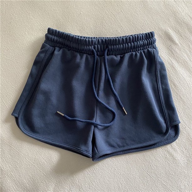 Pantalones cortos de dormir informales para mujer, ropa de dormir de estilo coreano sólido, ropa de casa, ropa de habitación de cintura elástica, verano, nuevo