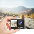 thumbnail image 3 of Action Camera, 30M Waterproof Camera 170° Wide Angle EIS Stabilization WiFi Adjustable Wide Angle Helmet Camera with 64GB Card, 4K 20MP Sports Video Camera WiFi with Touch Screen Dual Screen, 3 of 10