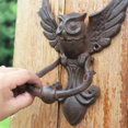 thumbnail image 4 of 2X Poignée de Porte Hibou Mystique, Poignée de Porte Antique pour Cour, 4 of 6