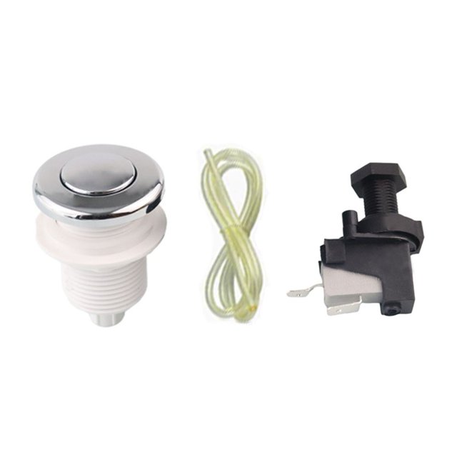 Bgsha Garbage Disposal Air Switch Kit Air Switch Button Kit for Spa Tub Hot Tubs
