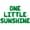 Green, variant on Letter Balloons - ONE LITTLE SUNSHINE 16" Inch Alphabet Letters Foil Mylar Balloon 1st Birthday Party Banner (Gold)