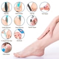 thumbnail image 2 of Pedicure Kit Stainless Steel Foot Files For Hard Skin Remover, 2 of 5