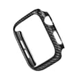 thumbnail image 2 of ALMNVO Cover Compatible with Apple Watch Case 44mm 45mm 41mm 40mm 42mm 38mm Carbon Fiber Bumper Protector Frame iWatch Series 8 7 4 5 6 SE 3, 2 of 8