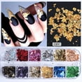 thumbnail image 4 of 30 pis de pegatinas pa decoración de uñas, transferencia de miposas, paillettes, envolturas de manicura, decoración Zulema Diseño de pegatinas de uñas, 4 of 8