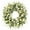 White, variant on Yellow Daisy Wreath 16 Inch Spring Summer Wreath Fake Silk Floral Wreath with Green Eucalyptus Leaves and Lavender for Front Door Window Wall Wedding Farmhouse Festival Decor