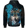 thumbnail image 3 of Sudadera con capucha con estampado 3D de lobo para hombre, ropa informal de otoño, Sudadera con capucha Y2K, jersey con estampado Animal súper genial, 3 of 5
