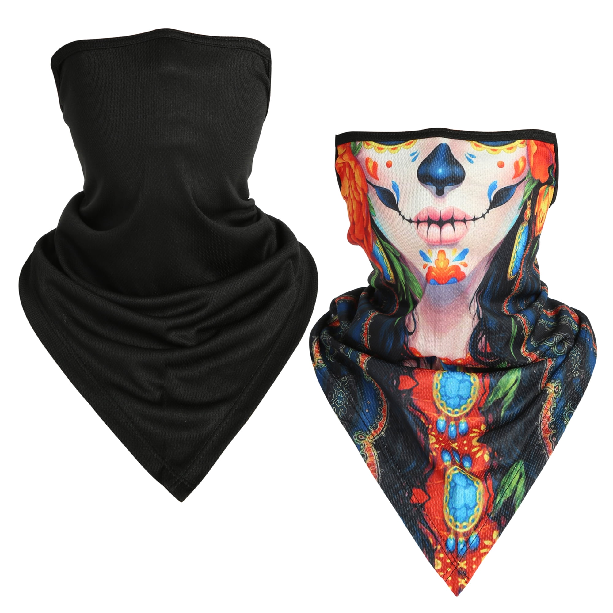Details about   Ear Hangers Neck Gaiter UV Protection Face Mask Scarf Windproof Bandana Headwear 