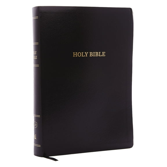 KJV, Reference Bible, Super Giant Print, Leather-Look, Black, Red Letter Edition, (Paperback)