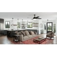 thumbnail image 3 of Design House Cali 52" Indoor Ceiling Fan with LED Kit, 4-Blades, and Remote Control, Matte Black, 3 of 24