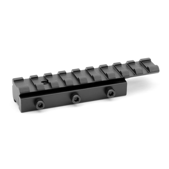 Scope Rail Adapter Mount 3/8inch Dovetail to Weaver with Stop Pin