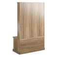 thumbnail image 5 of Pemberly Row Entryway Bench Hall Tree withShoe Storage in Rustic Oak, 5 of 8