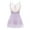 Purple, variant on iiniim Toddler Girls Sleeveless Ballet Dance Dress Classic Tutu Skirted Leotard Ballerina Outfit Gymnastics Costumes