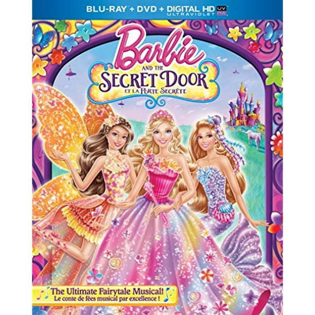 Barbie et la Porte Secrète [Blu-ray + DVD + HD Numérique] (Bilingue)