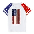 thumbnail image 4 of GERsome 4th of July T-Shirts for Unisex Kids, Boys Girls Short Sleeve Crew Neck Tshirts Funny Patriotic Graphic Tee USA Flag Stars Stripes Tops, 13-14 Years, 4 of 4