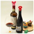 thumbnail image 3 of 5 Pcs Creative plastic three-dimensional silicone wine stopper, food grade multi-color sealed mouth, beer preservation stopper, wine bottle stopper - Snowman, 3 of 5