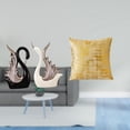 thumbnail image 2 of estatua de cisne,Figuras de cisne,estatuas,decoración del hogar,fiesta de bodas,Funda de almohada,Fundas de cojín para sofá cama,funda de almohada cuadrada,Funda de almohada Funda de cojín, 2 of 8