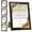 A4, variant on A4 Picture Frame Set of 5, Photo Frame with Acrylic, with Hanging Hole and Stand Diploma,for Wall and Tabletop Display Diploma Certificate Degree, Gallary Wall Frame