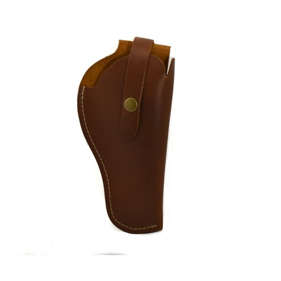 Saddle Mate Brown Leather Gun Holster 9" with Adjustable Retention Strap Right Handed New