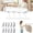 4 Line, variant on Retractable Multi-Line Clothesline Dryer, Wall Laundry Drying Rack | Heavy duty retractable clothes line, space-saving for bathroom, balcony, laundry room(4 Line)