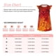 thumbnail image 3 of Fotbe Autumn Leaf Vestido de Dormir para Niñas de 3 a 10 Años, Mangas Cortas, Estilo Princesa, Pijama Camisón con Mangas Voladas-X-Large, 3 of 6