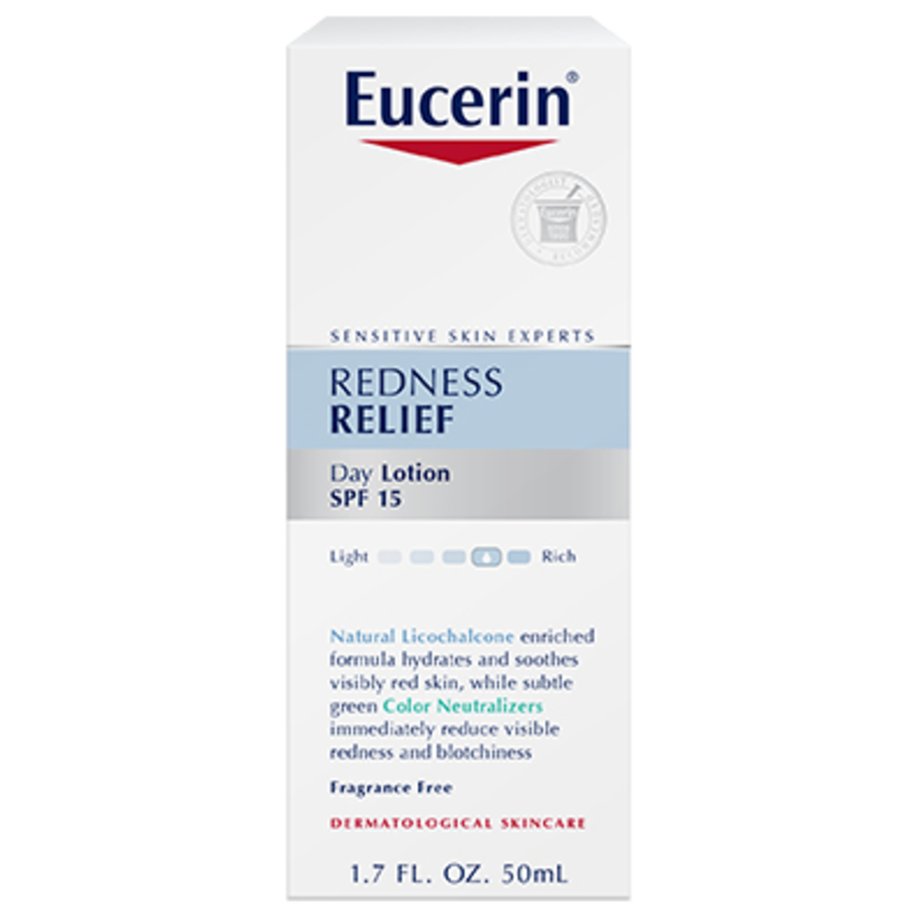 Eucerin  Redness Relief Day Lotion Broad Spectrum SPF 15, 1.7 Fl Oz - image 3 of 10