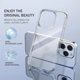 thumbnail image 4 of Funda de teléfono transparente para iPhone 16, 11, 12, 13, 14, 15 Pro Max, silicona TPU suave para iPhone XS Max XR, funda trasera transparente, 4 of 5