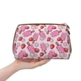thumbnail image 4 of Gaeub Strawberry Popsicle Printed Travel Cosmetic Bag,Makeup Bag, Large Capacity Toiletry Bag for Women, Portable Pouch Make Up Organizer with Zipper and Divider, 4 of 8