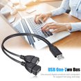 thumbnail image 4 of Cable divisor de alimentación USB 2.0 FLhrweasw a doble USB 30 cm, 4 of 8