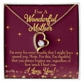 thumbnail image 4 of To Mom Sorry Mom Forever Necklace w Message Card, 4 of 20