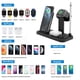 thumbnail image 4 of 5 en 1 para iWatch SE/6/5/4/3/2/1, AirPods3/2/1, Pen, Cargador Rápido para iPhone 12/Pro/11/11 Pro Max/XR/XS Max/Xs negro (sin imail cable de carga iWatch). Adepaton PJM-003, 4 of 6