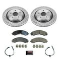thumbnail image 2 of PowerStop Rear Stock Replacement Brake Pad and Rotor Kit Fits: CHEVROLET GMC Select Models KOE8713, 2 of 9