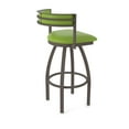 thumbnail image 2 of 861 Artemis 30" Swivel Bar Stool with Bronze Finish and Canter Kiwi Green Seat and Back, 2 of 5