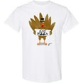 thumbnail image 3 of Inktastic Turkey Holding a Sign Says Eat Pizza T-Shirt, 3 of 5