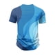 thumbnail image 4 of Summer New Men's Popular T-shirt Printed V-neck Short Sleeved T-shirtL, 4 of 5