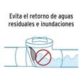 thumbnail image 4 of Valvula Anti-retorno De Abs 6'' Foset 46469 Foset VACHE-6S, 4 of 4