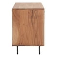 thumbnail image 3 of SAFAVIEH Benford Retro Rustic 1 Drawer Nighstand, Natural/Gold, 3 of 15