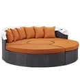 thumbnail image 3 of Ergode Convene Canopy Outdoor Patio Daybed - Espresso Orange, 3 of 5