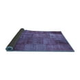 thumbnail image 2 of Ahgly Company Indoor Rectangle Patchwork Blue Transitional Area Rugs, 3' x 5', 2 of 4