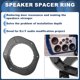 thumbnail image 3 of Adaptador Espaciador de Altavoz Tweeter Unique Bargains para Toyota 6x9" a 6.5" 4 Pcs, 3 of 7