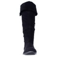 thumbnail image 2 of Womens SC35 Tiriza Slouch Knee High Boots, Black, 2 of 6