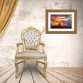 thumbnail image 3 of Bibikow, Walter 18x13 Gold Ornate Wood Framed with Double Matting Museum Art Print Titled - Spain-Canary Islands-Gran Canaria Island-Tejeda-mountain landscape with Roque Bentayga-sunset, 3 of 4