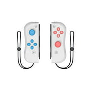 The Soft Touch Joycon Handheld Controller Ns001with Full Set Buttons, Replacement For Nintendo Switch Joy-Con 1 Pack White