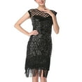 thumbnail image 3 of Ketyyh-chn99 Robes de Soirée pour Femmes Robe Cocktail Femme Mode Élégante Robe de Soirée pour Dames Noir,G, 3 of 3