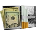 thumbnail image 3 of Silver Rings Compact (9 100s) Metal-Plated Cigarette Case & Stash Box, 3 of 3